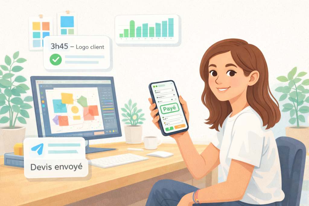 Les meilleurs logiciels de facturation pour graphiste freelance en 2026